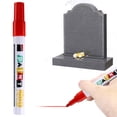 thumbnail image 2 of Solivara Durable Stone Marker Large Capacity For Lettering Restoration Waterproof(Red,5.63*0.01-0.19in), 2 of 9