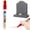 A, variant on Goowood Gold Paint Pen Metal Marking Pen 0.5-5mm Stone Tablet Touch Up Marker for Tombstone Restoration Waterproof Gold Chrome Refinishing Kit