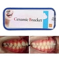 thumbnail image 5 of 20pcs Dental Orthodontic Ceramic Brackets Roth 022 Slot 345 With Hook, 5 of 5
