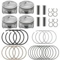 thumbnail image 2 of 4x Piston & Rings Kit For Hyundai Kia Accent Rio 1.6L DOHC 2012-2016 23041-2E210, 2 of 5