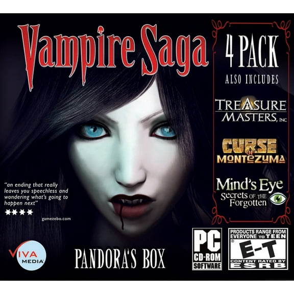 Vampire Saga: Pandora's Box (PC), 4 Pack