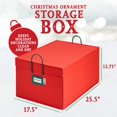 thumbnail image 4 of Caja de almacenamiento para adornos navideños HOLDN' STORAGE, 72 adornos, 4 of 8