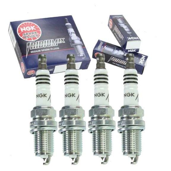 4 pc NGK Iridium IX Spark Plugs compatible with Mitsubishi Outlander 2.4L L4 2003-2013