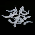 thumbnail image 2 of 10 pares de soporte antideslizante de silicona para anteojos deportivos para niños y adultos Blanco Colcomx Gafas Gancho de agarre deportivo, 2 of 7