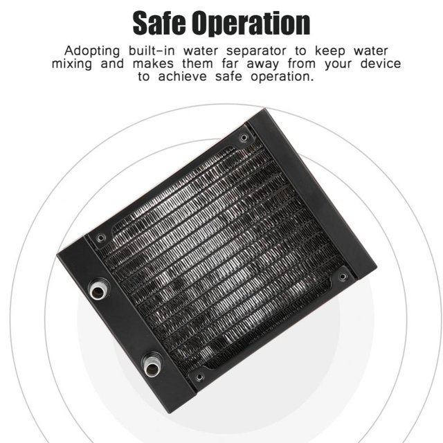 Tubo Enfriador De Agua ANGGREK Intercambiador De Calor Para PC 120 Mm 240 Mm 360 Mm