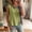 Green, variant on NTACZA Tank Tops Cotton Round Neck Casual Button Sleeveless Color Blocks Cute Summer Tops for Women