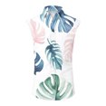 thumbnail image 2 of Hogleaql Men's Button Down Sleeveless Hawaiian Shirt Tank Top Tshirt Tropical Graphic Lounge Dressy Summer Beach Tshirt White L, 2 of 6