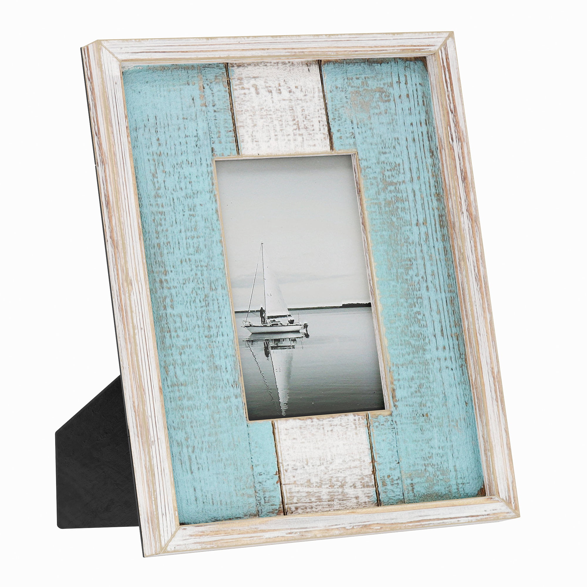 Rustic Frames-4x6 Alder Wood & Barnwood Frame - Sagebrush Series