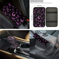 thumbnail image 6 of XYZCANDO Beautiful Butterfly Lipstick Cover Handbrake Cover Fender Cover Keychain Seat Belt Cover Armrest Cover Steering Wheel Cover Car Cushion Cover Trash Can Fashion Interior Decor, 6 of 7