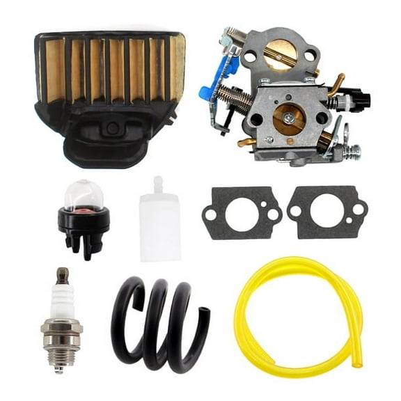 Carburetor Fuel Line Kit for WTA29 Husqvarna 455 460 461 Rancher Jonsered CS2255 Chainsaw Spark Plug Gasket