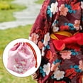 thumbnail image 3 of Sakura Japonés Bolsa de Cordón Mujeres Chicas Robe Partido Cosmético Monedero Monedero Home Bolsa de Almacenamiento Teléfono BLESIY Bolsa japonesa con cordón, 3 of 7