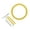 Yellow, variant on Tdxkok Cardboard Cat Grooming House Self Groomer Comb Scratch Pad Door Hole DIY Grooming Device Interactive Self Cleaning Brush Toy for Cats Indoor Use