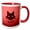 Red/White, variant on 3drose, My Kitty, 11oz Two-tone Red Mug