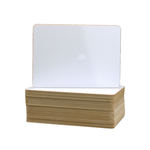 9.5 x 12 Dry Erase Board Retail Class Pack of 24