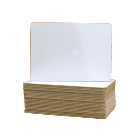 9.5 x 12 Dry Erase Board Retail Class Pack of 24