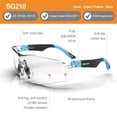 thumbnail image 2 of Gafas de seguridad DEX FIT SG210 Z87 con protección UV antivaho, 2 of 7