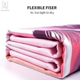 thumbnail image 5 of Gustave Microfiber Sand Free Beach Towel Quick Dry Super Absorbent Thin Towels Blanket for Travel Pool Swimming Bath Camping Yoga, 63" x 31.5", 5 of 10