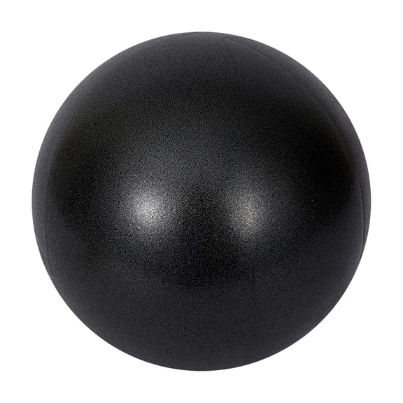 Exercise Ball Mini Pilates Yoga Anti Burst Slip Resistant for Core Strengthening Pelvic Floor Home Gym Office Therapy (Black)