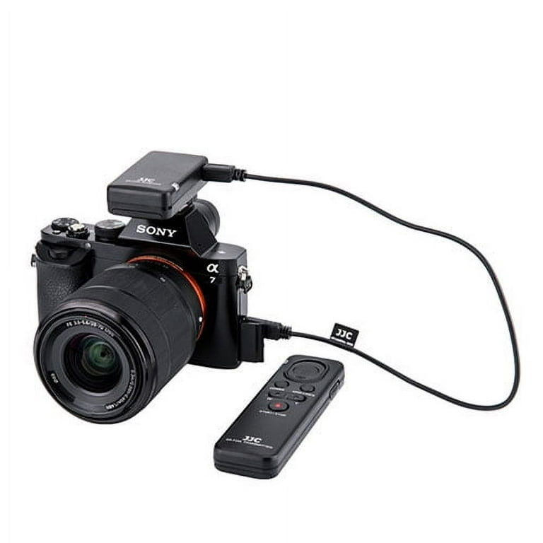 JJC Wireless Remote Shutter Release for Sony A6500 A6400 A6300