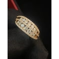 thumbnail image 6 of Pave 1.50 Cts Round Brilliant Cut Diamonds Iced Out Hip Hop Band Ring In Hallmark 14K Rose Gold, 6 of 13
