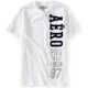 thumbnail image 1 of Camiseta gráfica Aeropostale para hombre con fieltro vertical Blanco Mediana, 1 of 1