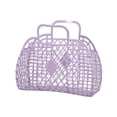 thumbnail image 3 of 10"x 4.2"x 8.7" Small Jelly Bags - Reusable Gift Basket | Beach Bag, Bridal, Easter Basket For Women Men, 3 of 6