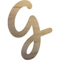 thumbnail image 1 of Wooden Letter G Craft Project, 5'' Tall Small Unfinished Wood Alphabet Letter, DIY, 1 of 3