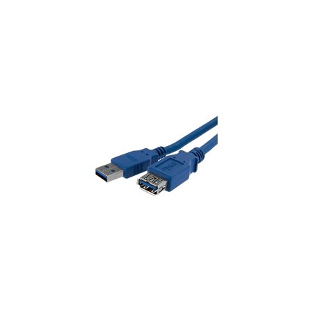 UPC: 0065030848947 | StarTech.com 1m Blue SuperSpeed USB 3.0 Extension Cable A to A – M/F – USB3SEXT1M