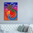 thumbnail image 5 of Epic Graffiti 'Fenghuang Chinese Phoenix Rainbow Bird' by Rebecca Wang Art, Canvas Wall Art, 40"x54", 5 of 8