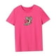 thumbnail image 4 of Camiseta para mujer con cuello redondo, camisetas femeninas de verano para el trabajo, regalo del día de San Valentín S, 4 of 7