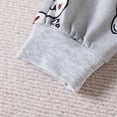 thumbnail image 6 of Tween Girl Clothes 2 Pieces Outfit Set Outfits Set Cute Long Sleeve Hoodie And Pants Outfit Casual Letter Print Loose Fit Toddler Party Fall Tracksuit 18-24 Months, 6 of 9