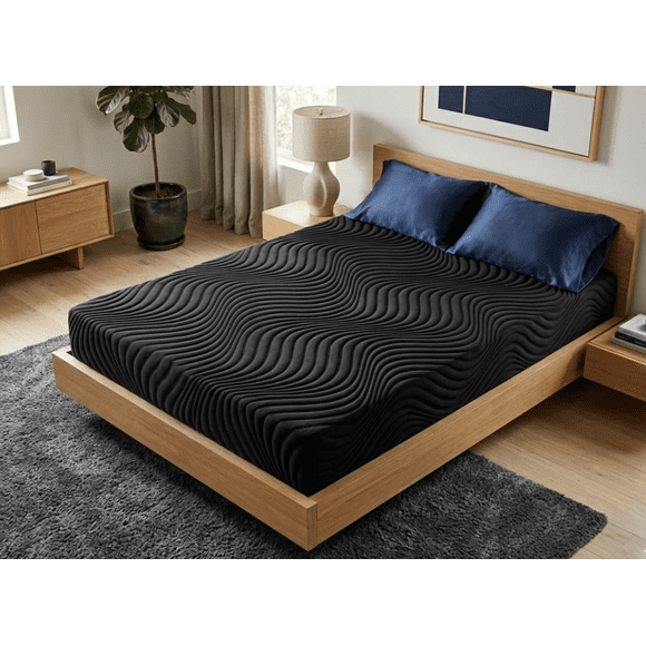 Colchón Individual en Caja de Memory Foam Semi Firme 21 cm de grueso Monal Confort
