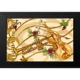 thumbnail image 2 of Gaynor, Janice 14x10 Black Modern Framed Museum Art Print Titled - Christmas Music I, 2 of 5
