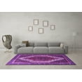 thumbnail image 3 of Ahgly Company Indoor Rectangle Persian Purple Traditional Area Rugs, 2' x 4', 3 of 4