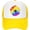 B676, variant on Flower LGBT Gay Pride Trucker Hat Women Mesh Baseball Cap Cowboy Hat Men Dad Hat Adjustable HatHat Black