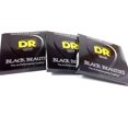 thumbnail image 1 of DR Guitar Strings Electric K3 Black Beauties High Performance 3 Packs 09-42, 1 of 3