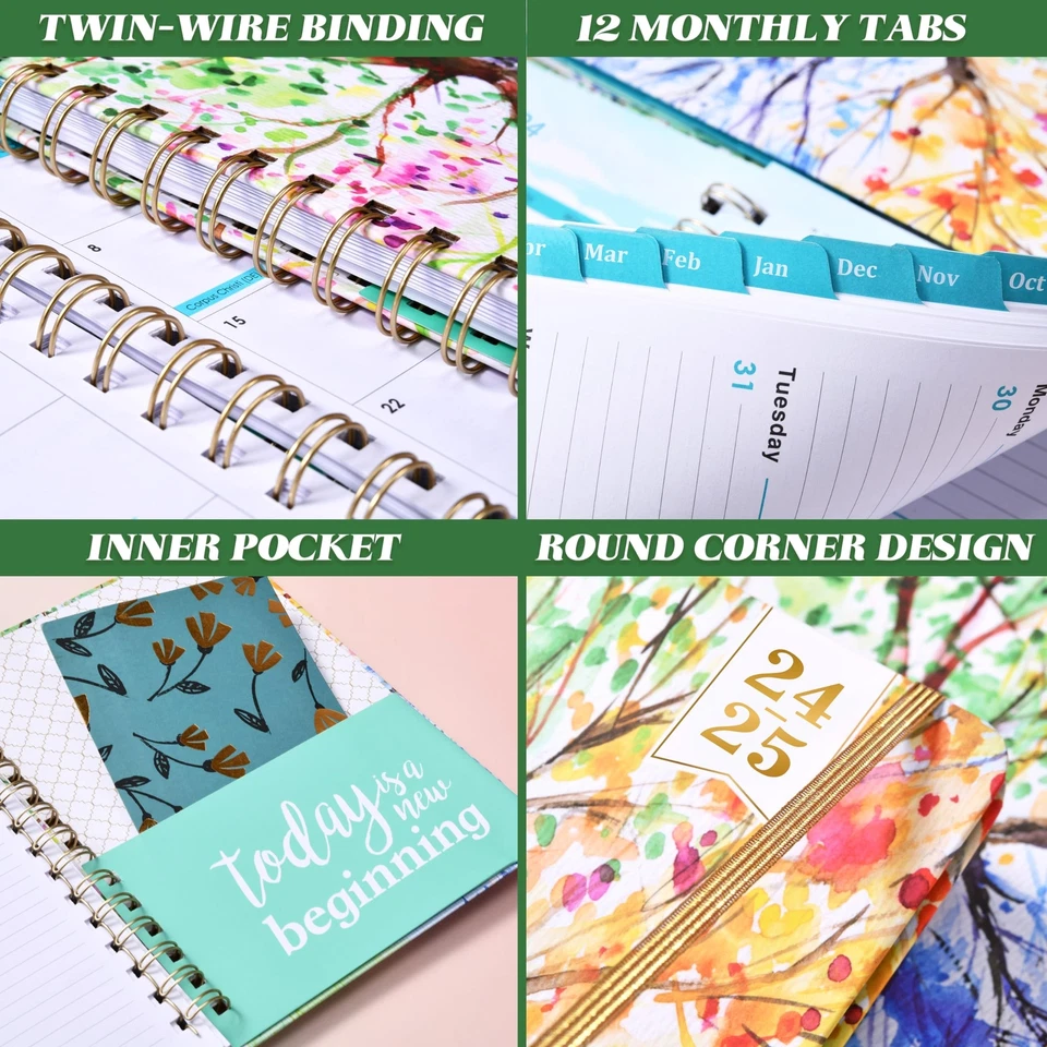 Planner 2024-2025 - 2024-2025 Weekly & Monthly Planner From July 2024 To June...