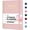 b.Pink, variant on Fitness Workout Journal for Women & Men, A5(5.5" x 8.2") Workout Log Book Planner for Tracking, Progress, and Achieving Your Wellness Goals-Pink