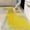 Grey and Yellow, variant on 2 Pieces Kitchen Rugs, Abstract Anti Fatigue Non Slip Foam Cushioned Blue and Turquoise Art Painting Comfort Indoor Floor Mat Runner Rug Set for Laundry Office Sink Bathroom (17"x48"+17"x24")