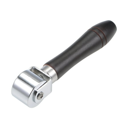 Leather Roller - Platen Tools Leather Press Edge Roller Leather Edge Creaser, Smoother Leather Glue Laminating Roller Iron Roll (25mm)