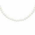 thumbnail image 2 of White Sterling Silver necklace Pearl Freshwater 20 in 8 mm, 2 of 3