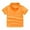 Orange, variant on Boys' School Uniforms Short Sleeve Polo Shirt for Boys Moisture Wicking Collared Shirts for Boys 4-5 Years