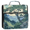thumbnail image 5 of FORMRS Zipper Binder with Shoulder Strap 2-inch Ring 500 Sheet Capacity File Bag, Retro Tree, 5 of 5