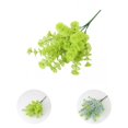 thumbnail image 1 of Realistic Artificial Grass Decorative Delicate No Watering Natural 7 Fork Green Simulation Plant Home Decor, 1 of 8
