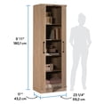 thumbnail image 5 of Homeplus Storage Cabinet in a Brushed Oak finish, 5 of 14