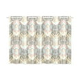 thumbnail image 1 of YUSDECOR Rideaux de Fenêtre Mignons Hibou Rideaux de Cuisine Chambre 26x39 Pouces, 2 Pcs, 1 of 3
