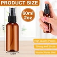 thumbnail image 2 of Botella de aerosol Zhehao, 60 ml, 200 unidades, plástico a granel para aceites esenciales, 2 of 6