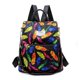 thumbnail image 1 of Sonducket para mujer, bolso antirrobo de tela Oxford de estilo chino a la moda, informal de gran capacidad con estampado para mujer Mochilas No. 4, 1 of 6