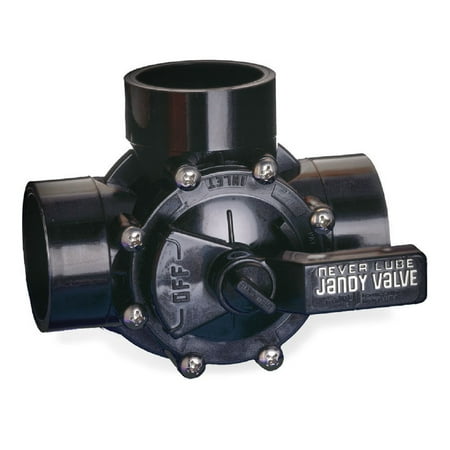Zodiac Jandy/Teledyne Laars Diverter Valve, Jandy Neverlube, 1-1/2