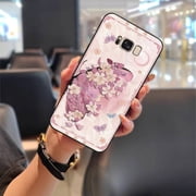 HBH-Phone Case For Samsung Galaxy S8/SM-G9500, Protective Anti-dust flower Oil Painting Silicone Full wrap Durable Fashion Design Waterproof Soft case Cartoon TPU Back Cover Shockproof